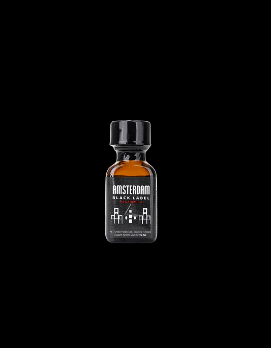 Dick Deep® - Amsterdam Black Label Poppers 25ml - Buy Poppers, Toys and Fetish Fashion Online - www.dick-deep.com