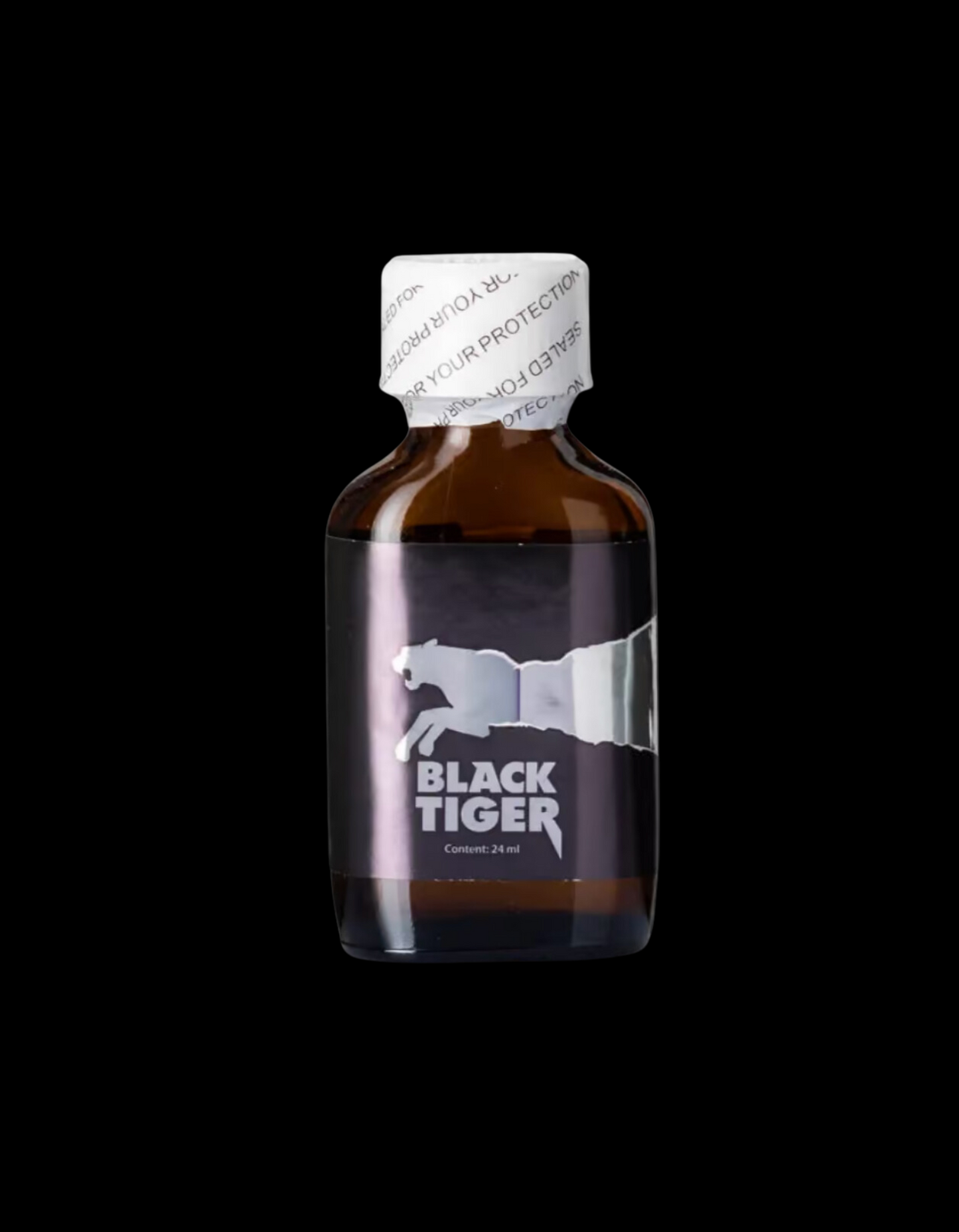 Dick Deep® - Black Tiger Silver Poppers 24ml - Buy Poppers, Toys and Fetish Fashion Online - www.dick-deep.com