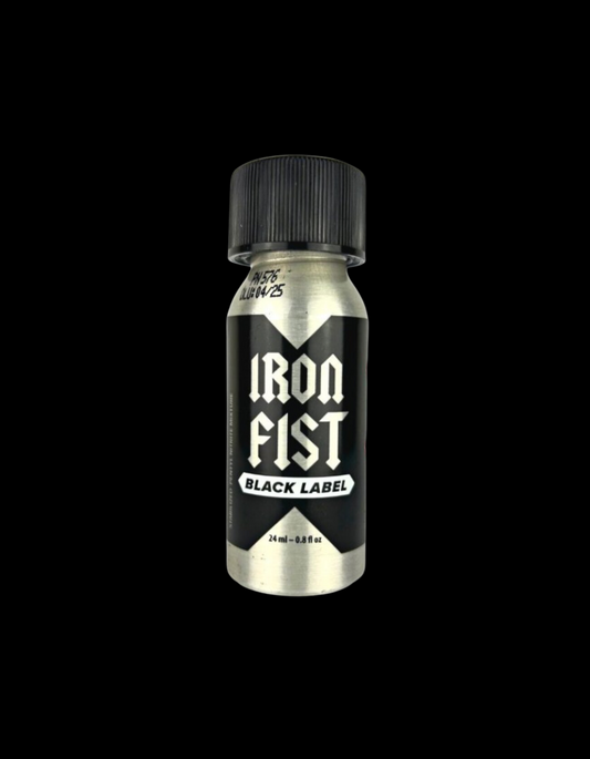 Dick Deep® - Iron Fist Black Label Poppers 24ml - Buy Poppers, Toys and Fetish Fashion Online - www.dick-deep.com